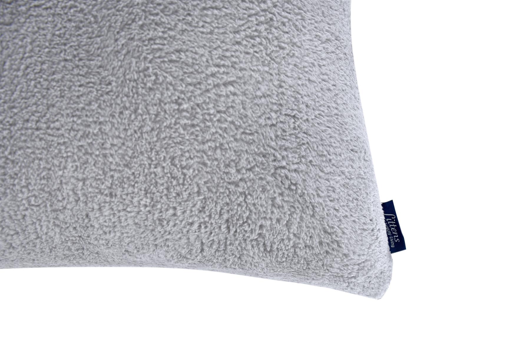 22" x 22" Teddy Fleece Fur Soft Plush Cosy Cushion Cover (55cm x 55cm) - Picture 25 of 25