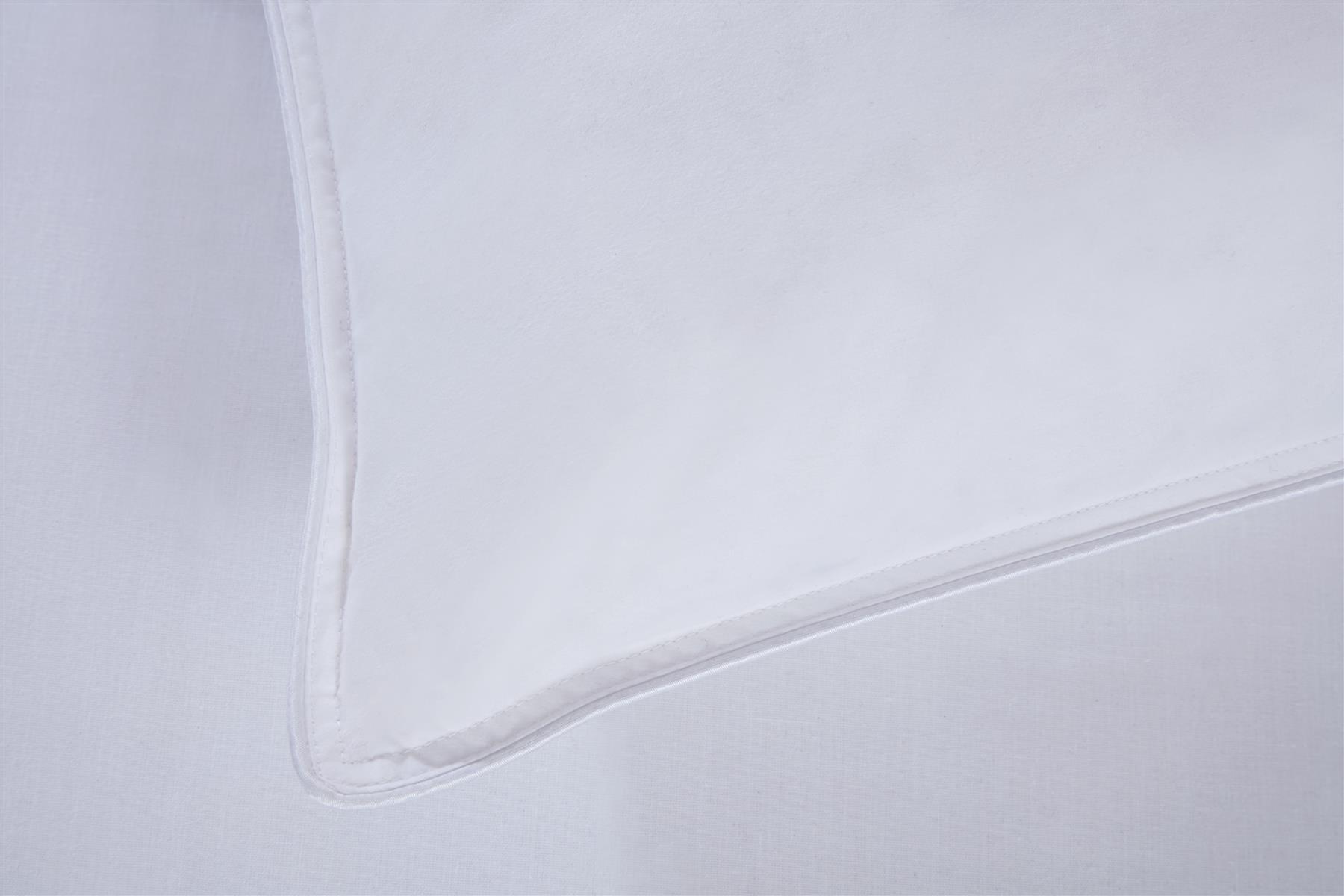 Almohada ortopédica de plumón y pluma de pato para embarazo de cuerpo largo 230 TC algodón - Imagen 24 de 30