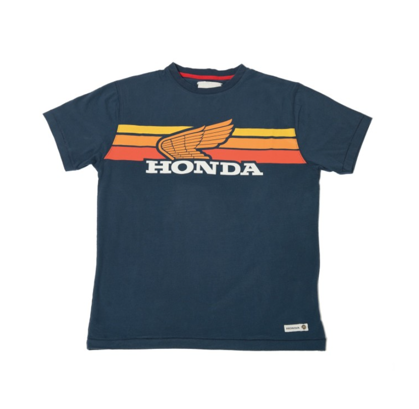 Original Honda Sunset TShirt Marineblau XS bis XXL Vintage Sammlung eBay
