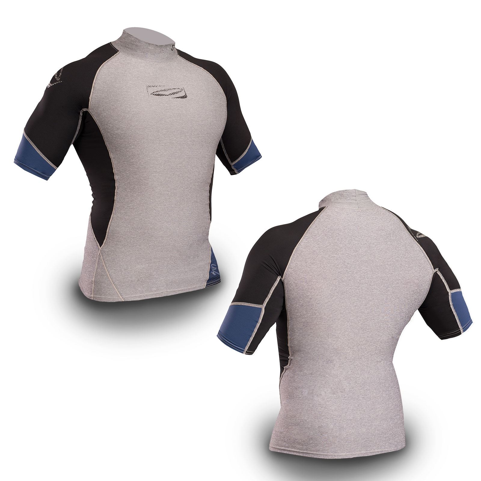 swim dive kayak bodyboard GUL XOLA SHORT SLEEVED RASHGUARD RASHVEST UV50