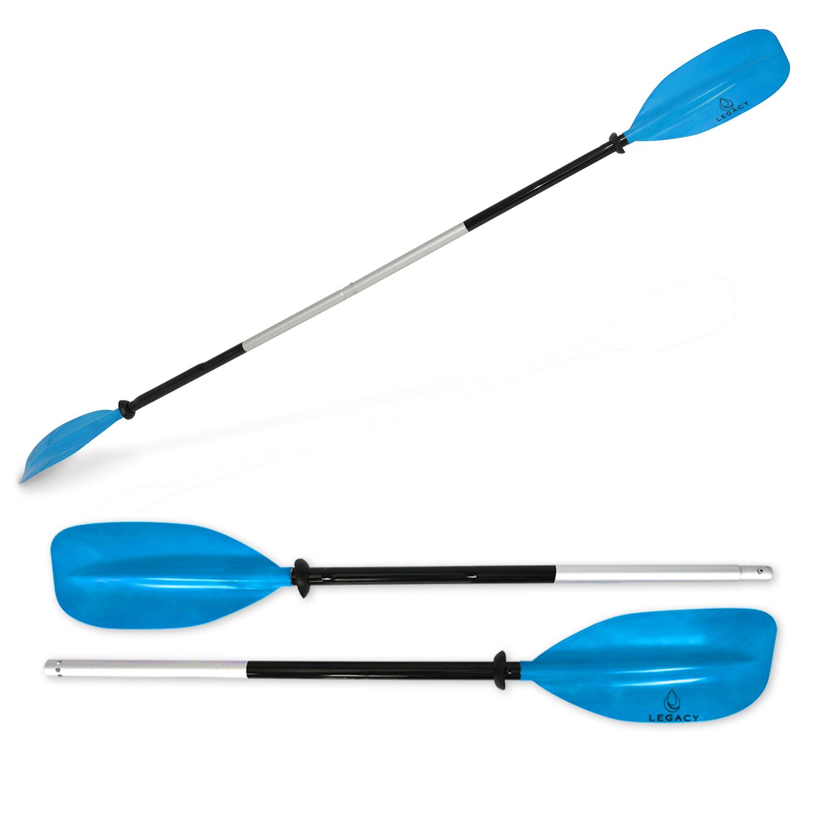Legacy 2pc Split Aluminium Kayak Paddle Canoe Boat Dinghy
