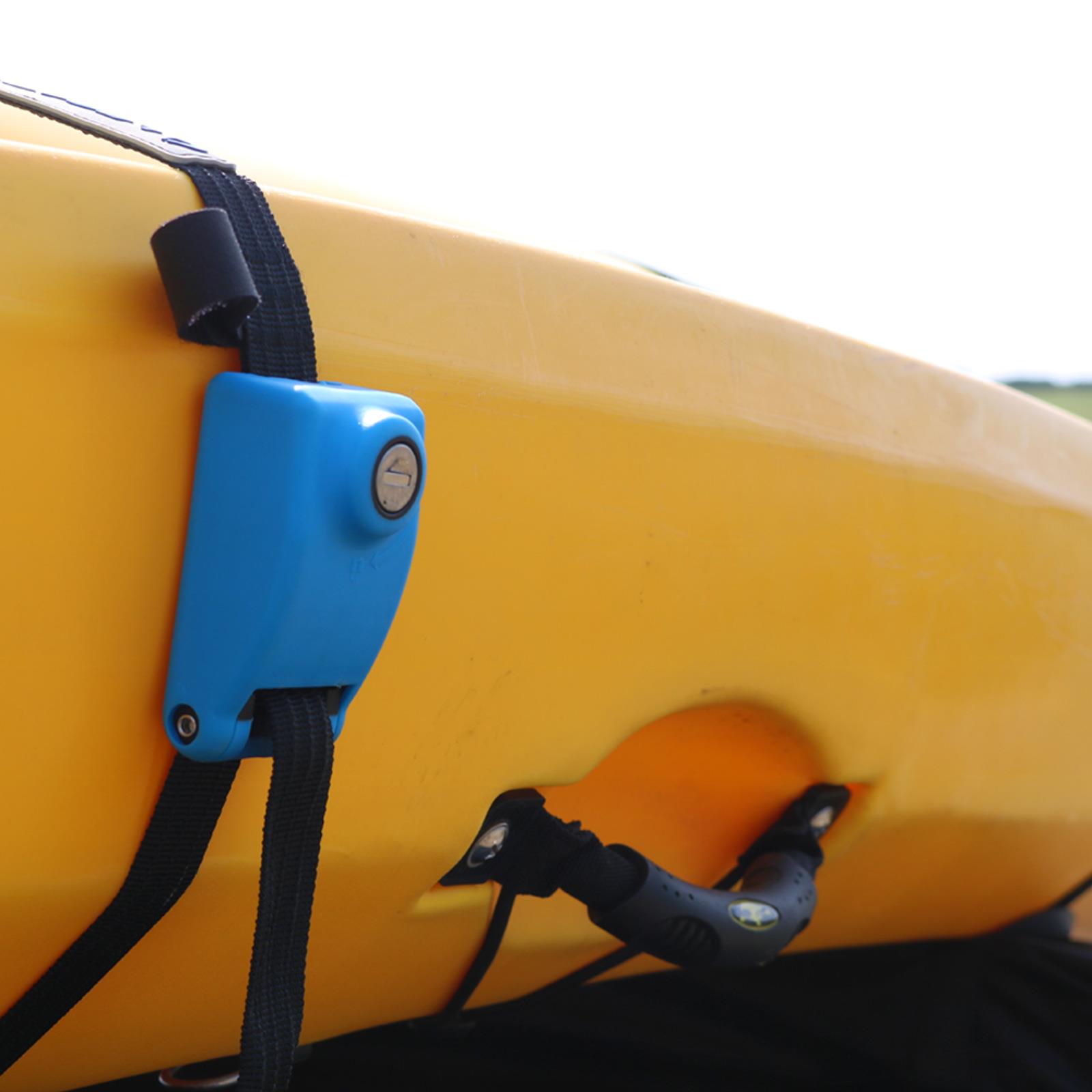 Legacy Lockable Ankle Roof Rack Straps Pair Heavy Duty Kayak Board 3M