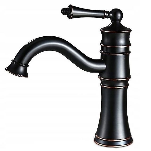 Einhand Vintage Waschtisch Retro alte Wasserhahn Mischbatterie Bad Standarmatur - Bild 3 von 3