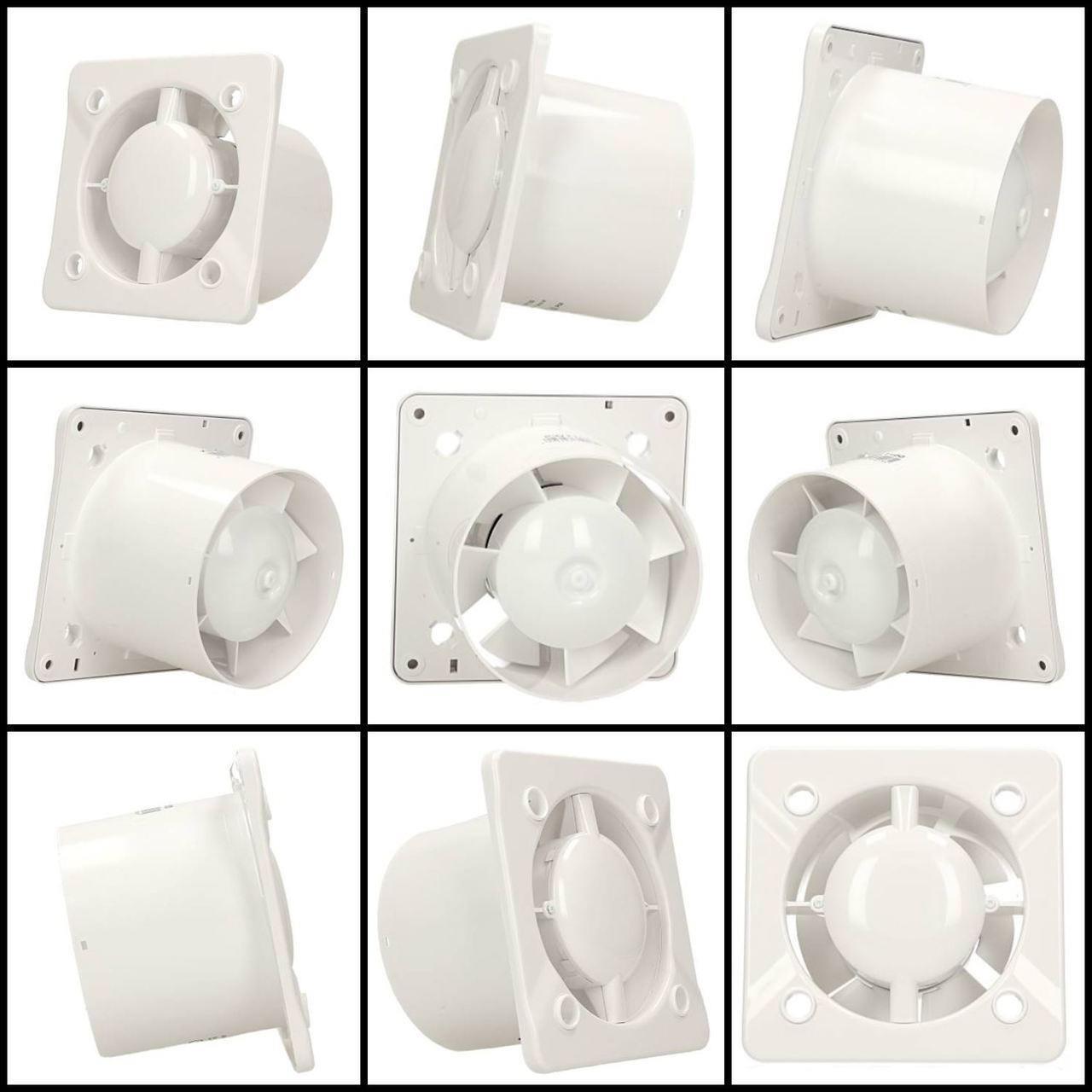 125mm Timer Extractor Fan TRAX Front Panel Wall Ceiling Ventilation - Picture 28 of 45