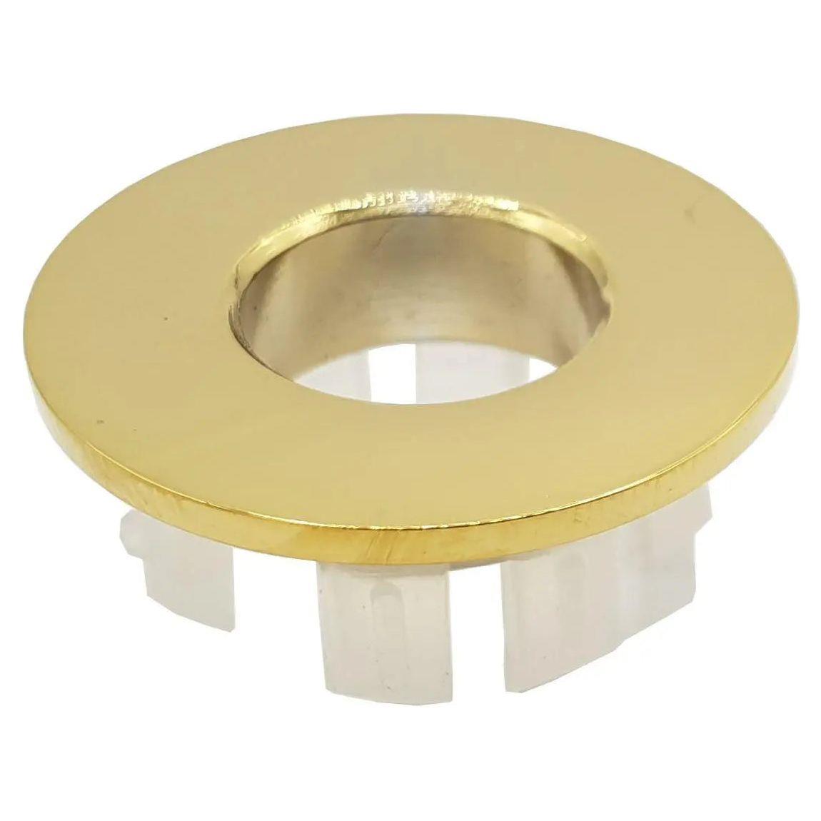 Quality Brass Basin Sink Overflow Cover Insert Hole Trim