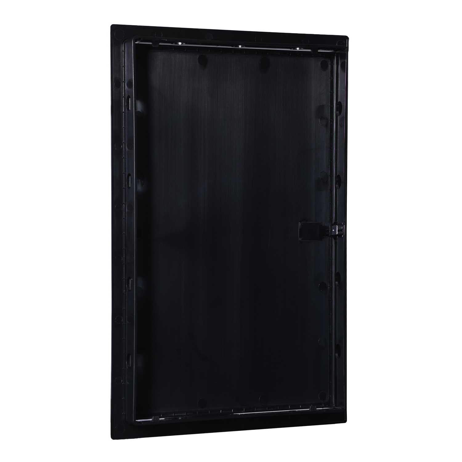 Plasterboard Access Panel Black Soft Closing Polished PVC - Picture 30 of 45