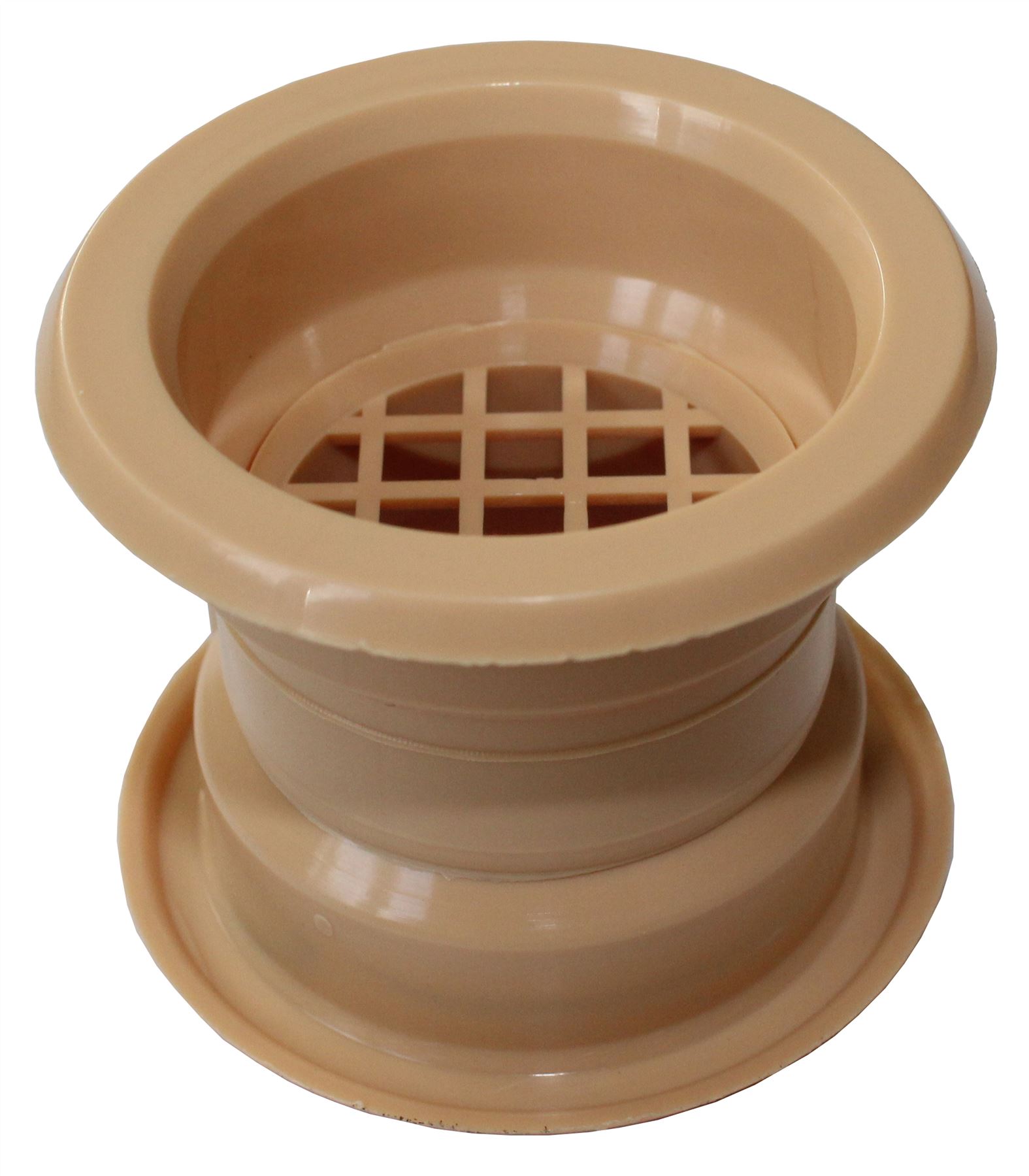 Mini Circle Collar Air Vent Grille Door Ventilation Hole Covers 4pcs 11 Colors - Picture 36 of 60