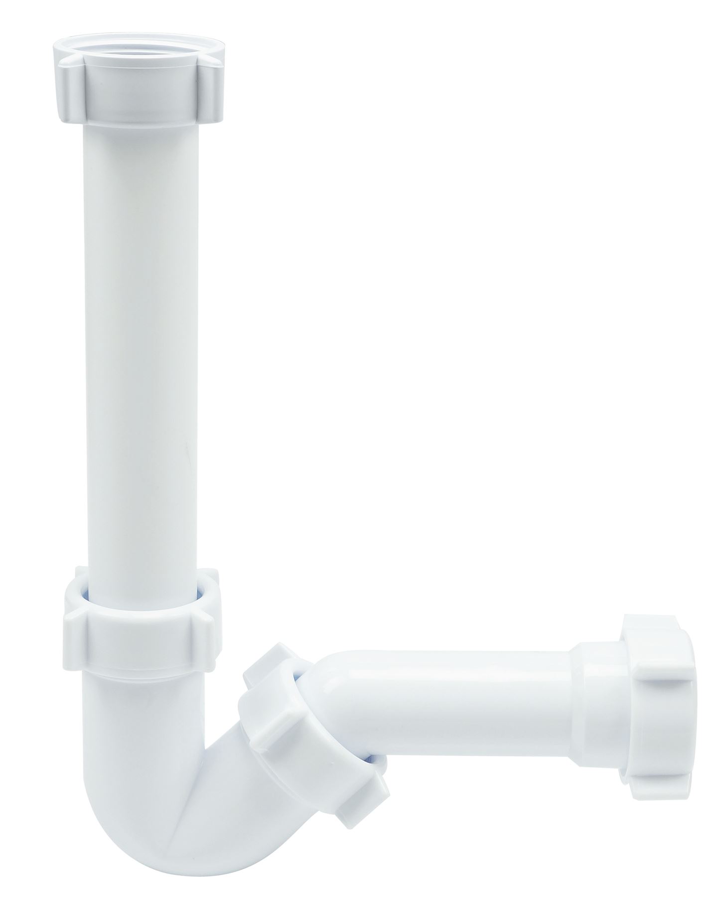 Long Bidet Basin Drain Waste Trap White Plastic Bathroom Ptrap Set eBay