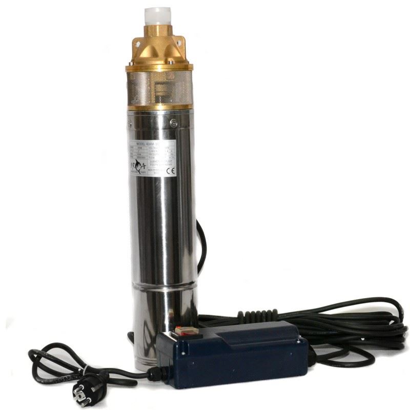 Electric Deep Well Water Pump Submersible Borehole Garden Ponds 750