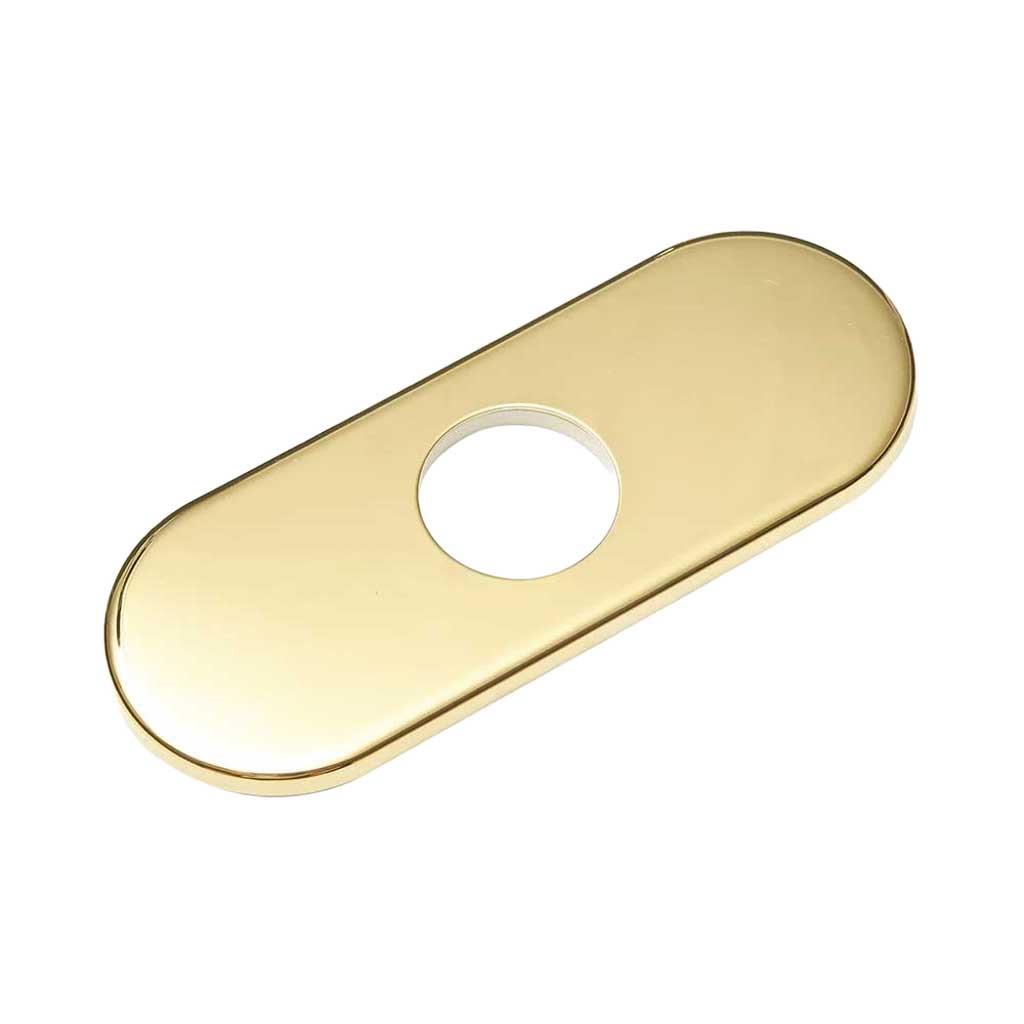 Bathroom Tap Sink Hole Cover Deck Plate Plinth Mounting Escutcheon Steel - Picture 9 of 9