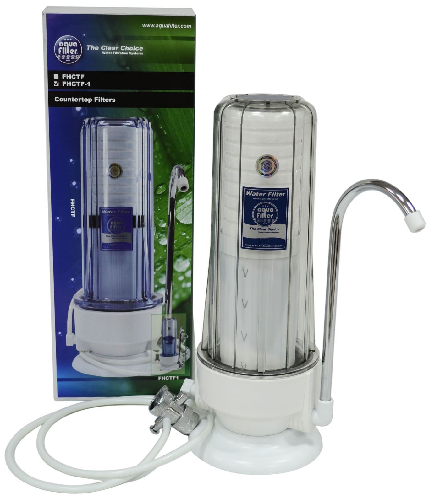 2 Stage Kitchen Countertop Water Filter Single Filtration System