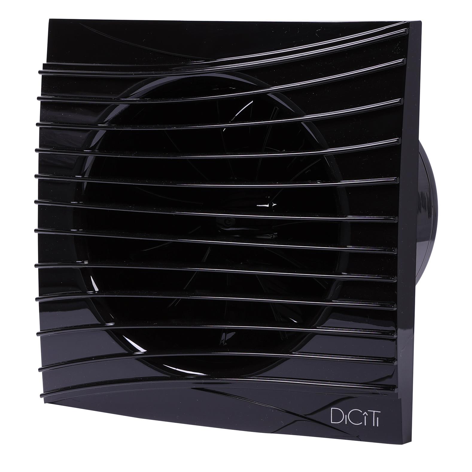 Ventilador extractor de baño estándar de conducto de 100 mm 125 mm negro - Imagen 7 de 9