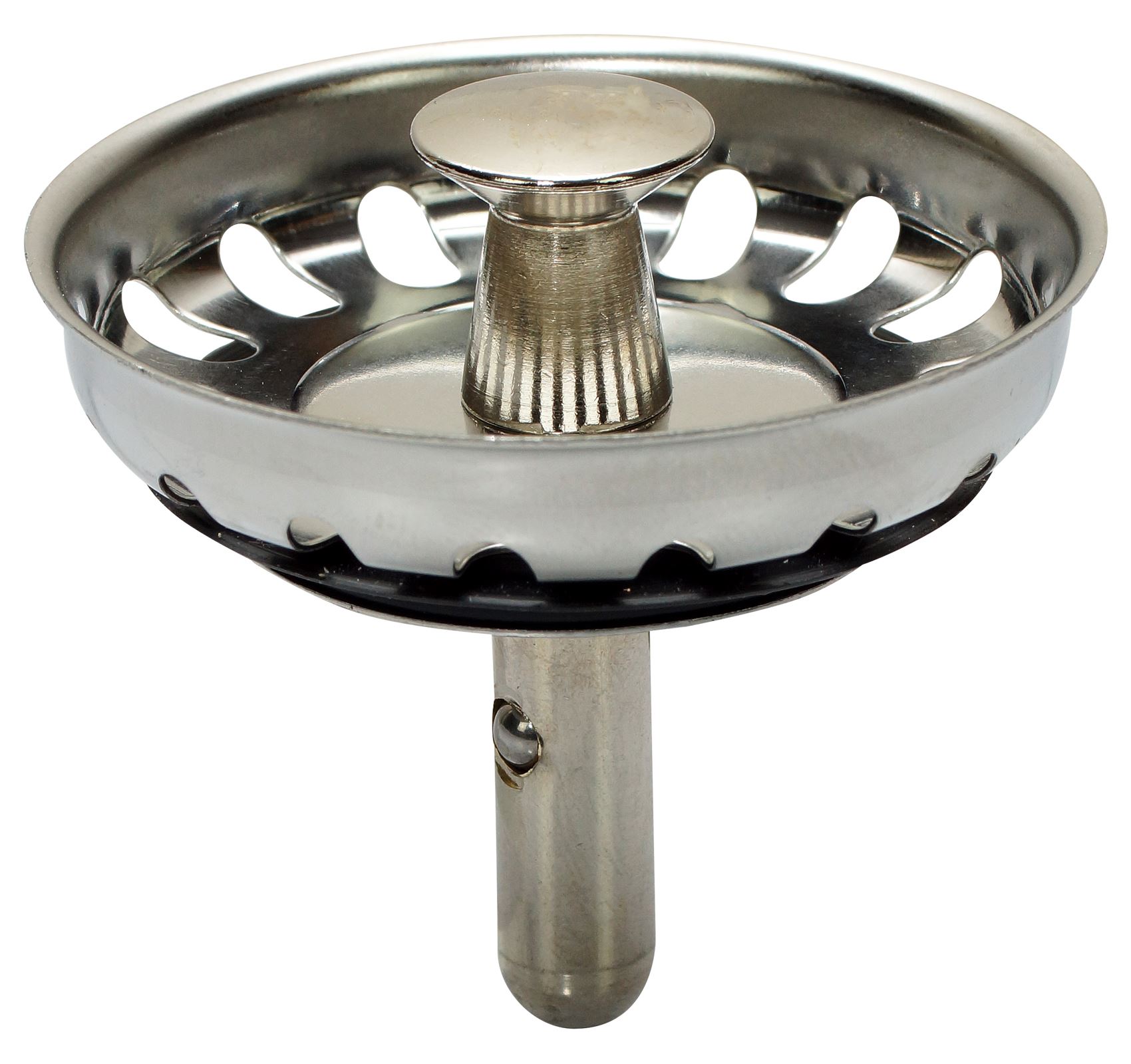 Bathroom Basin Drain Kitchen Sink Waste Strainer Plug Stainless Steel Basket eBay