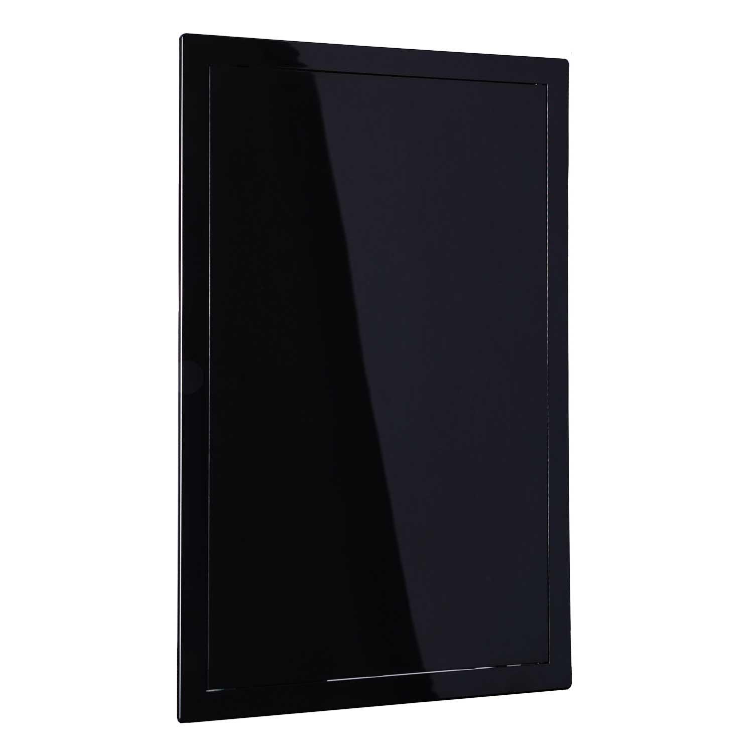 Plasterboard Access Panel Black Soft Closing Polished PVC - Picture 19 of 45
