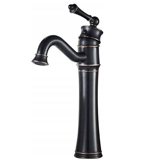 Einhand Vintage Waschtisch Retro alte Wasserhahn Mischbatterie Bad Standarmatur - Bild 2 von 3