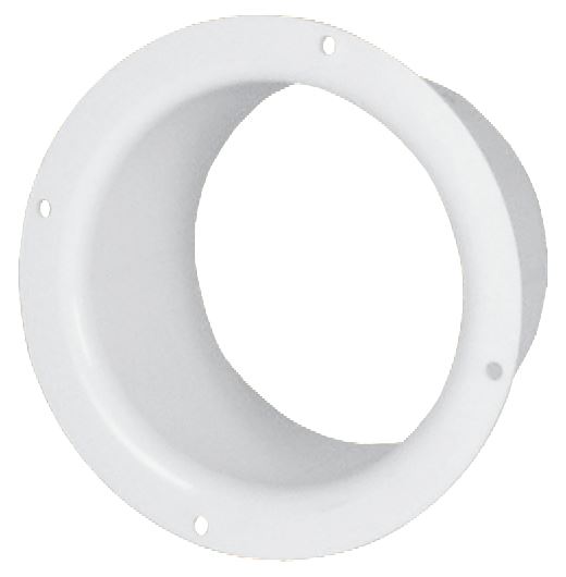 100/125/150mm Diameter White Plastic Ventilation Ducting Pipe Wall