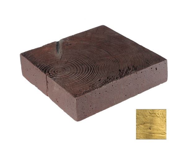 Woodeffect concrete decorative block paving slabs garden patio, fence kerb