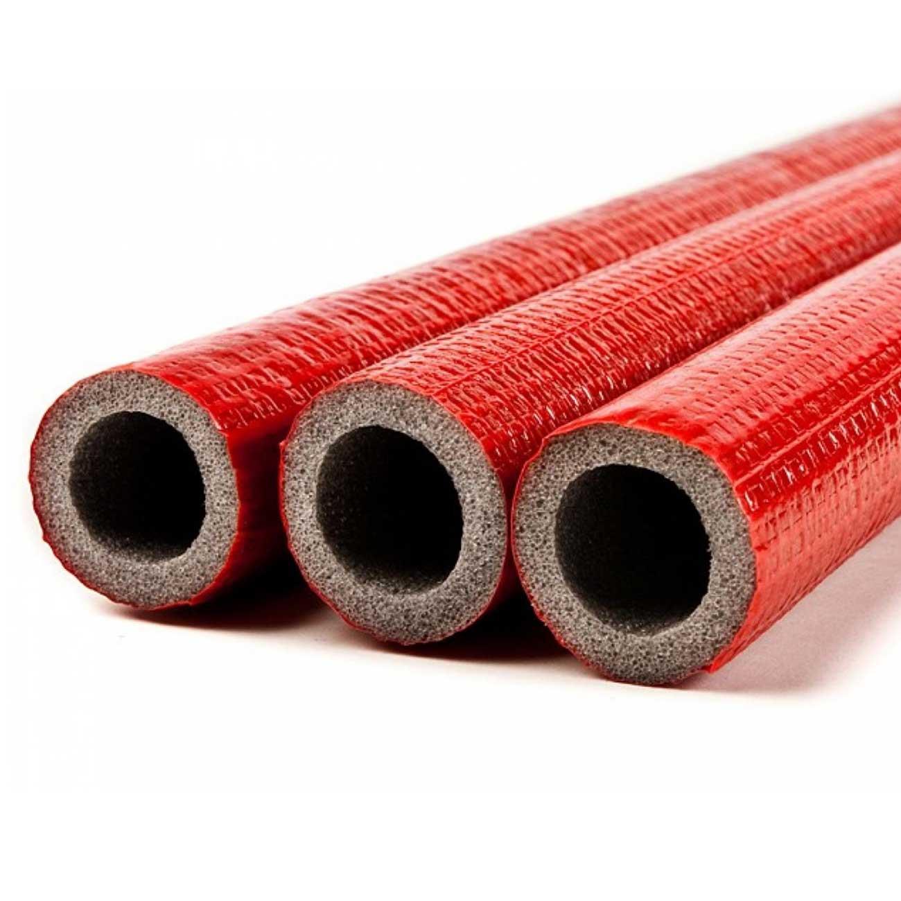 15-35 mm Rohr 10 m lang Schaumstoff starke Isolierung rote Farbe Lagging Wrap 6 mm dick - Produktbild 3