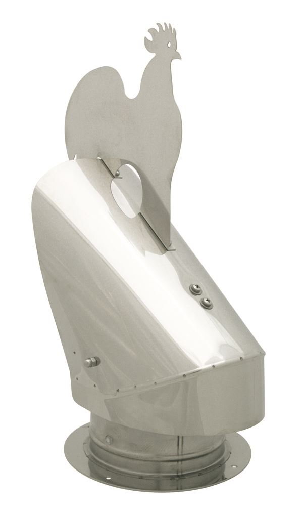 Anti Downdraught Cowl Down Draught Chimney Cowl 130350mm diameter, Two