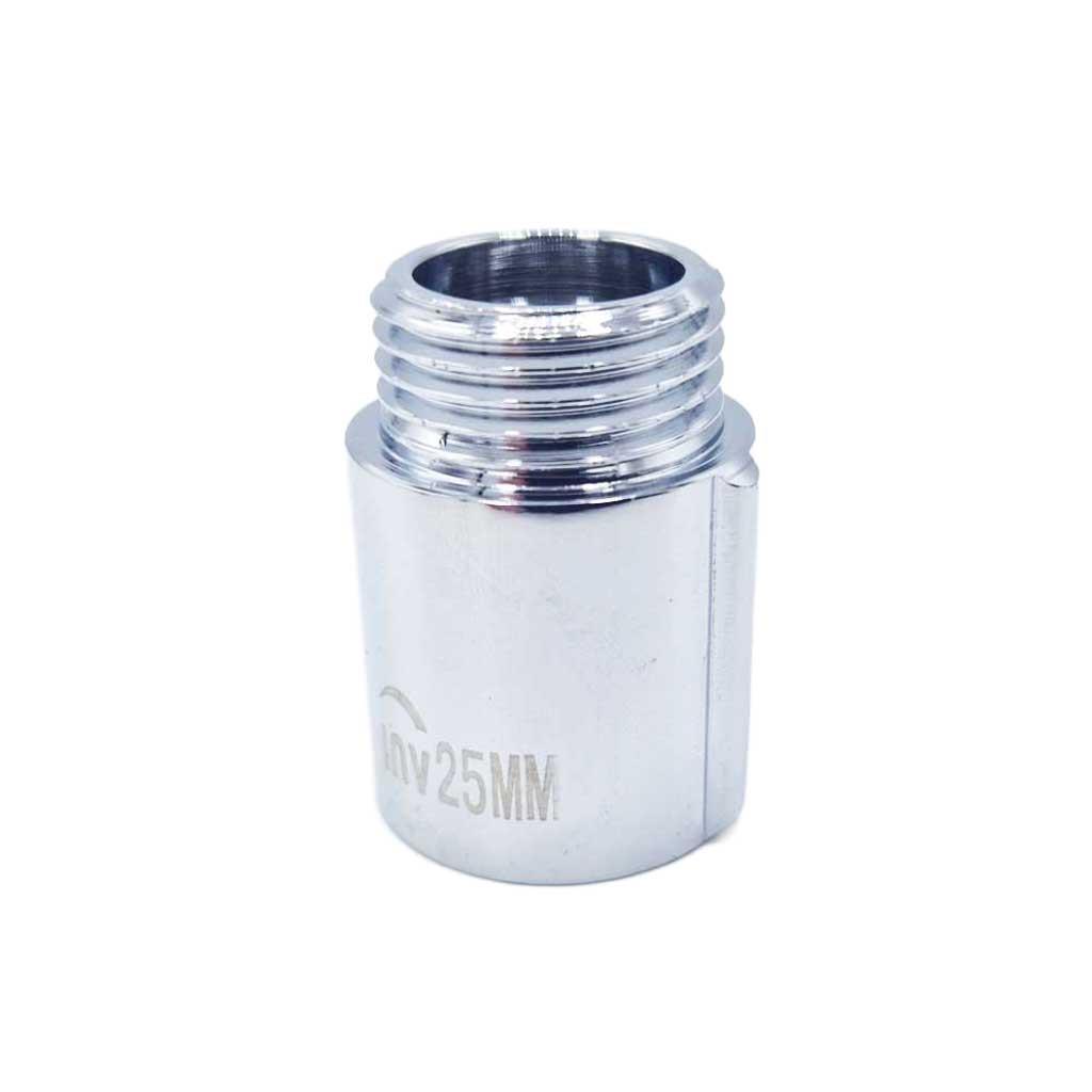 1/2" BSP (15mm) Pipe Extension Female x Male Chrome Plated Brass 10-100mm Long - Picture 6 of 12