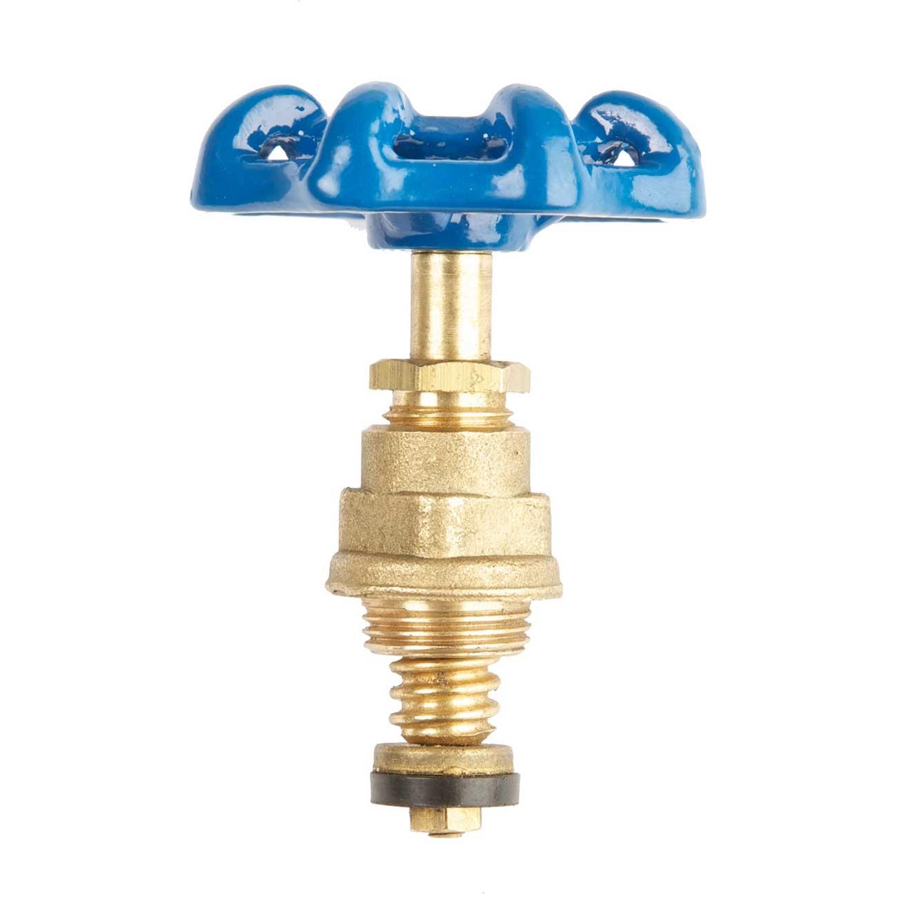 B&Q -  1/2Inch Brass Wheel Gate Valve Head Replacement For Water And Heating - Image 2