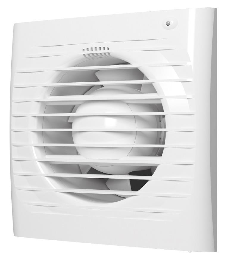 125mm Duct Size White Bathroom Extractor Fan Humidity Timer - Picture 3 of 10