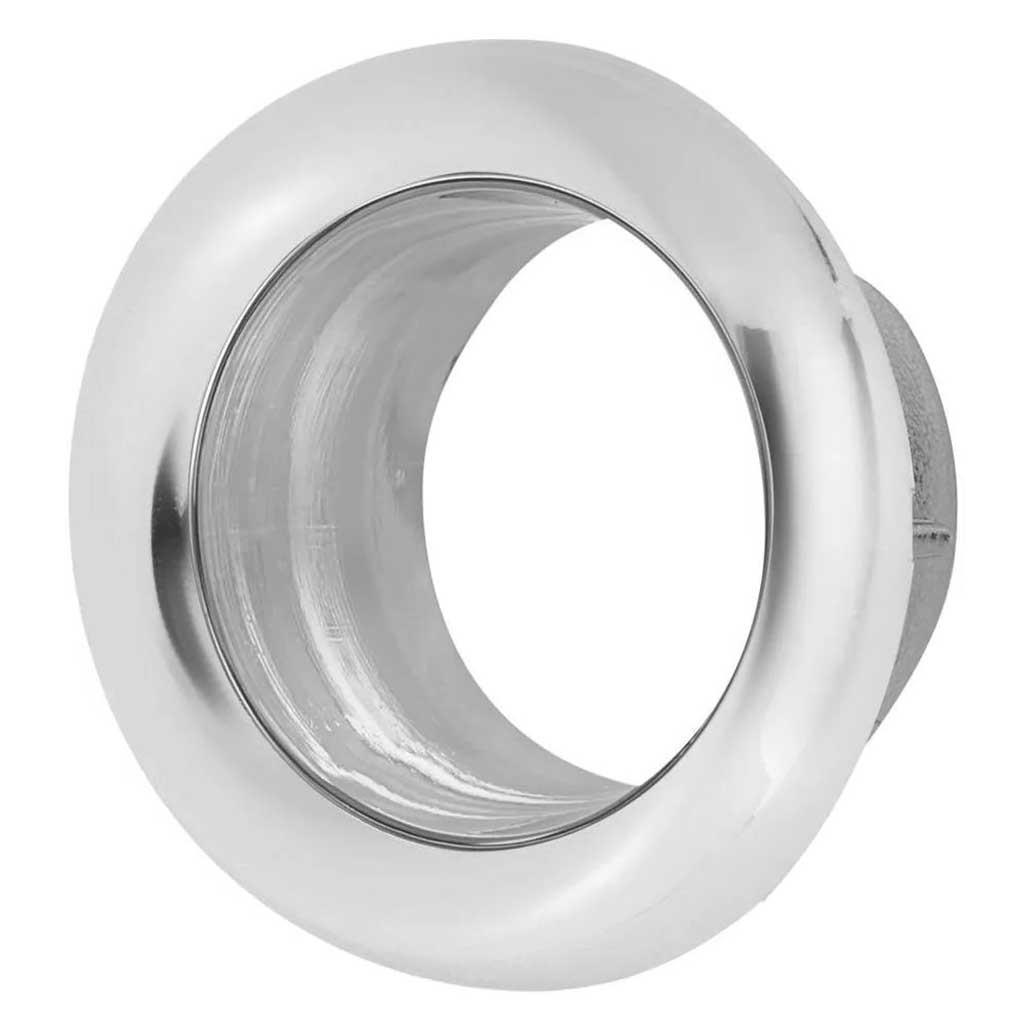Small Chromed/Gilded/White Rose Collar Bathroom Sink Basin Overflow 15-25mm - Picture 9 of 18