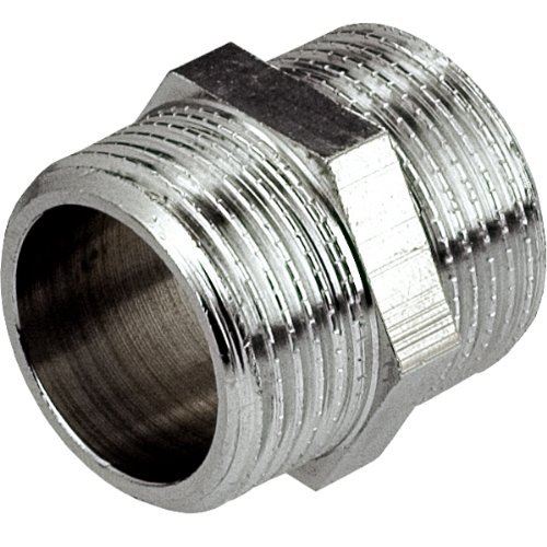 3/8"" 1/2"" 3/4"" Inch BSP Male Thread Pipe Connection Fittings Nipple Connector