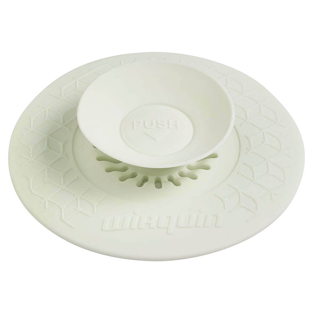 Universal 2in1 Kitchen Sink Plug Filter 110mm Stick Function