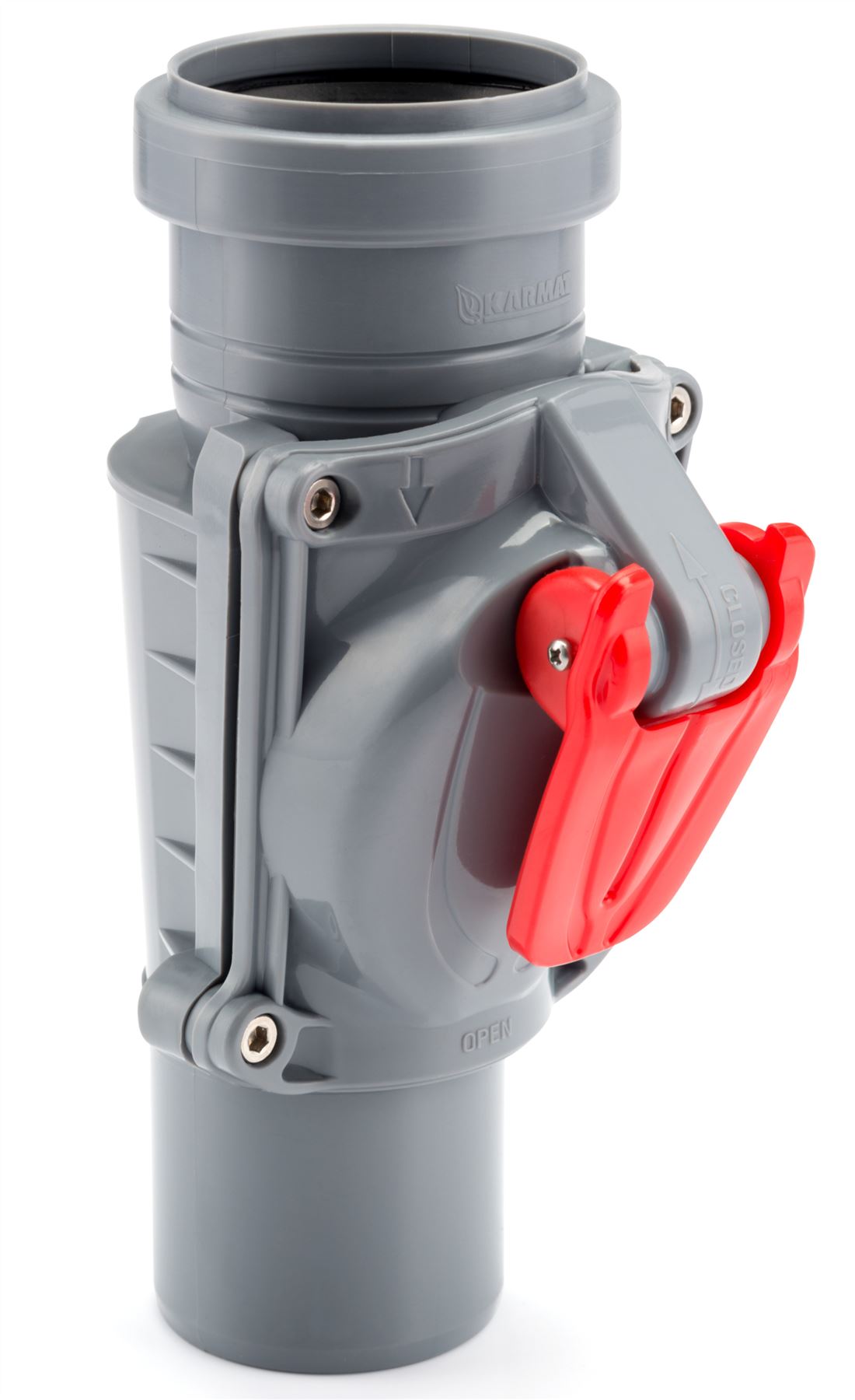 Vertical Backwater Valve Anti Flood Backflow Protection Device 50mm