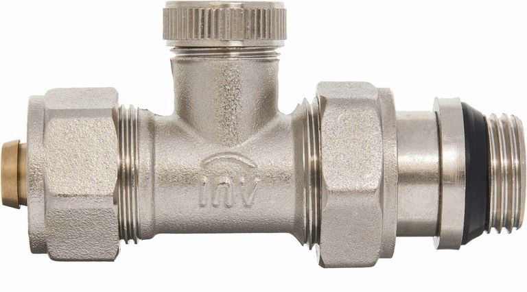 Válvulas de radiador de entrada manual recta 1/2" 16 mm PEX - Imagen 3 de 3