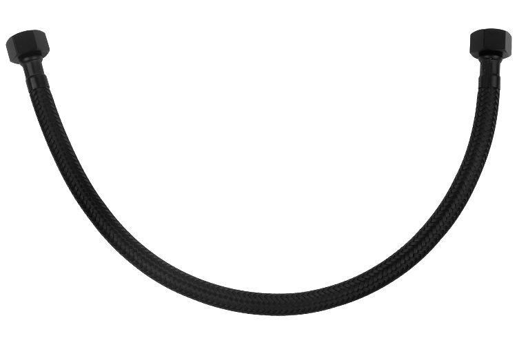 3/8 x 3/8 Inch Black Flexible Connector For Taps Toilets - Picture 4 of 5