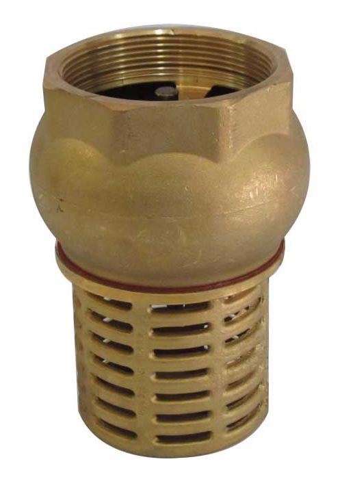 1"" - 2"" BSP Female Check Foot Valve Suction Brass Non Return Valve for Pump