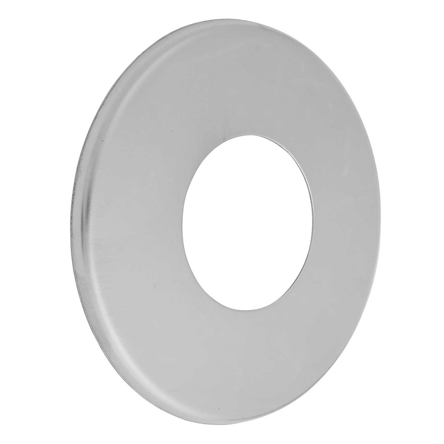 1/2" / 3/4" Inch BSP Chrome Plated Stainless Steel Pipe Cover Thin Collar - Picture 4 of 7