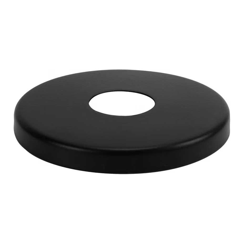 Cuello de cubierta de tubo de grifo de válvula de acero negro de 21 mm 26 mm de alto - Imagen 2 de 5