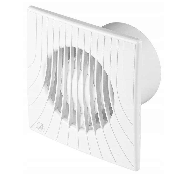4 Inch 100mm Bathroom Extractor Fan Wall Mounted White