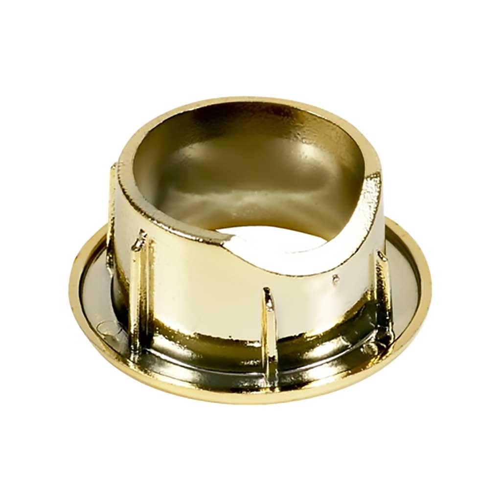 Small Chromed/Gilded/White Rose Collar Bathroom Sink Basin Overflow 15-25mm - Picture 22 of 25