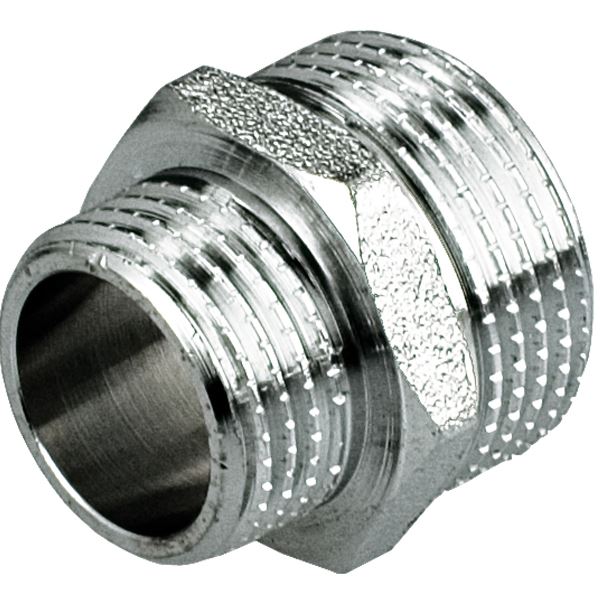 1/2""x3/8"" 3/4""x1/2"" Inch BSP Male Pipe Fittings Reduction Nipple Union Brass