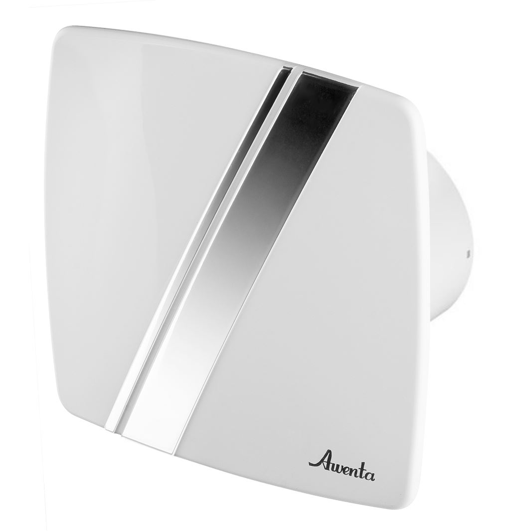 Kitchen Bathroom Wall Extractor Fan 100mm Awenta LINEA Ventilation Three Colors