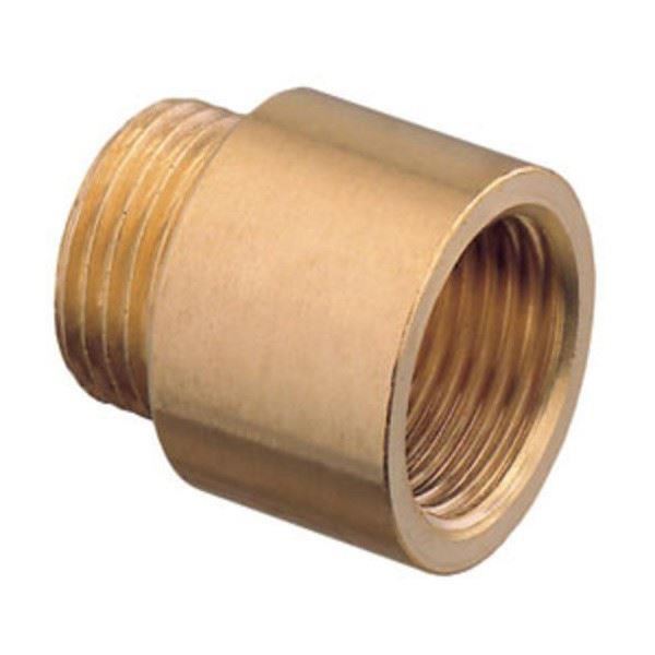 1"" Bsp Pipe Thread Extension Female x Male Cast Iron Brass 10-40mm Long