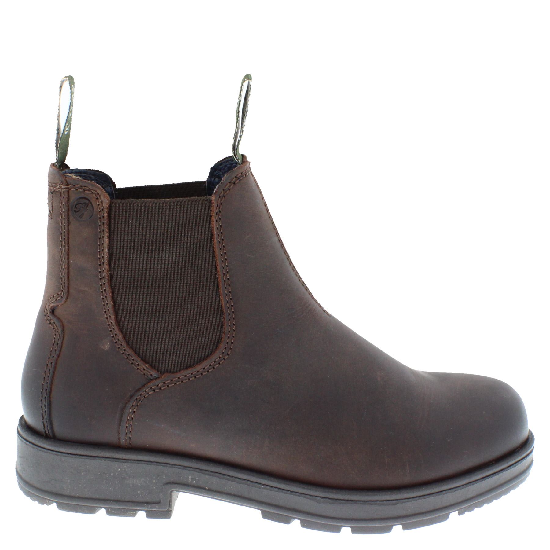 Frank James Women's Suffolk Brown Leather Chelsea Dealer Boots - Picture 3 of 17