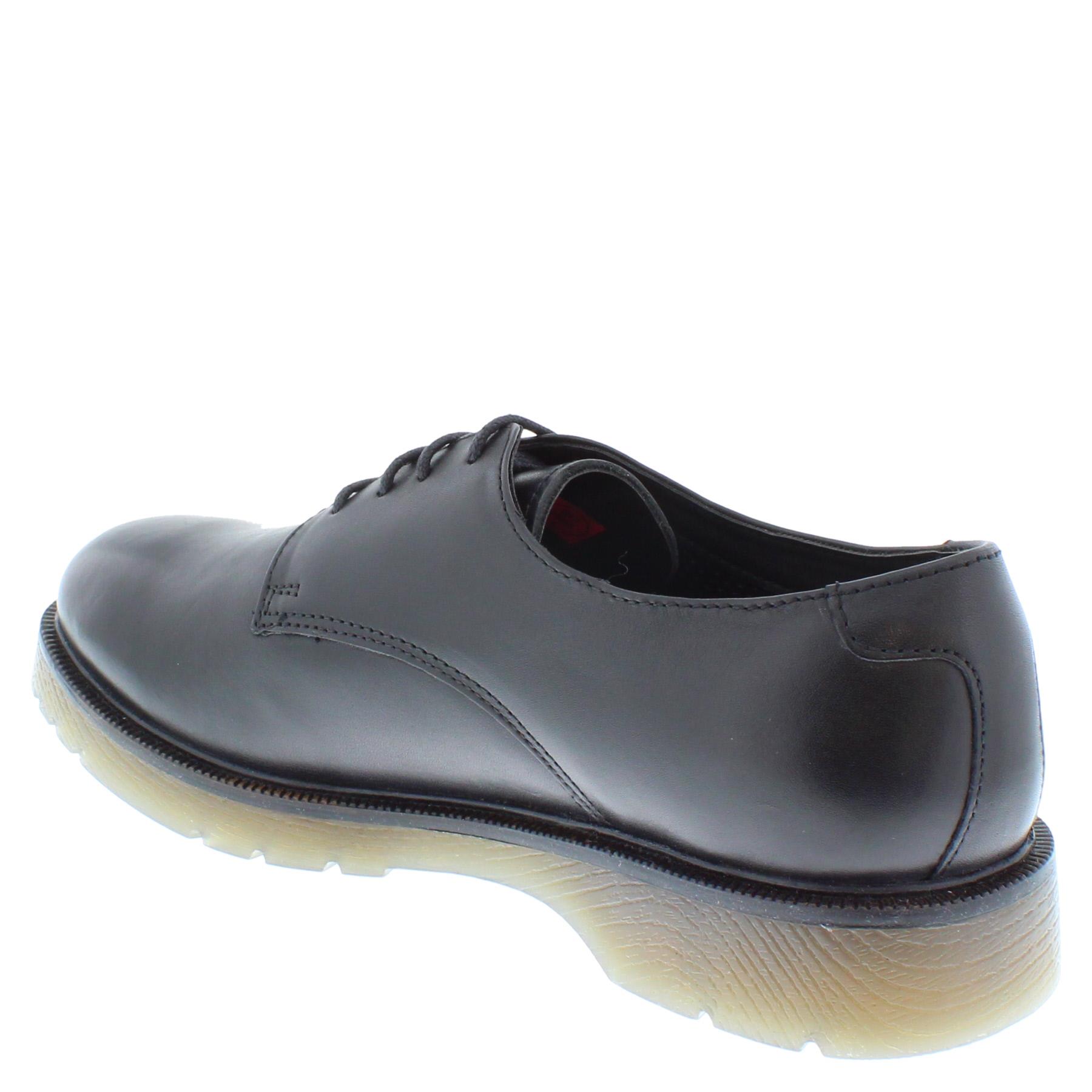 Mens Leather Oxford Black Brown Lace Up Frank James Brent Shoes Size 6-12 - Picture 6 of 17