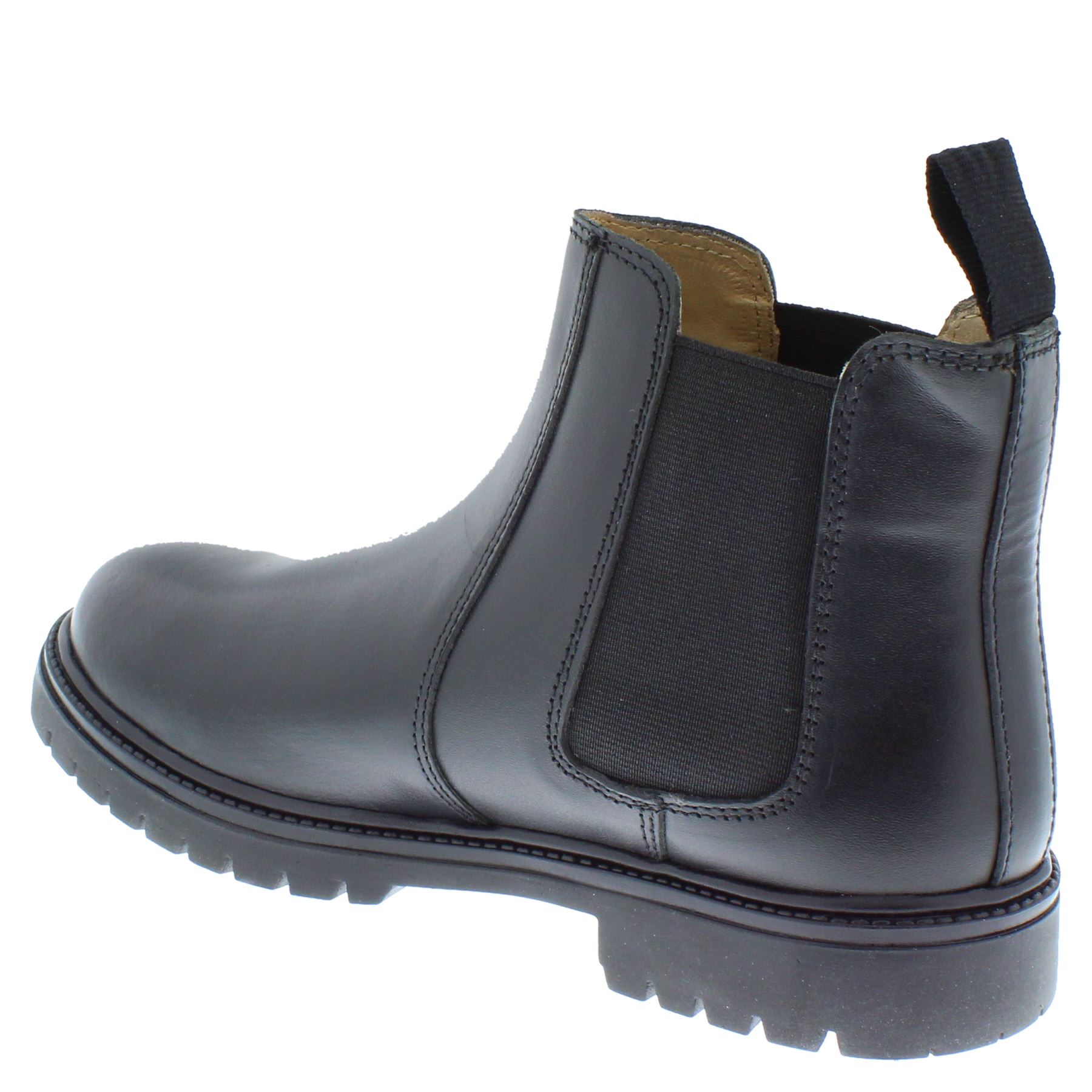 Frank James Rutland Jungen Mädchen Chelsea Leder Händler Stiefel Kleinkind Junior - Bild 6 von 25
