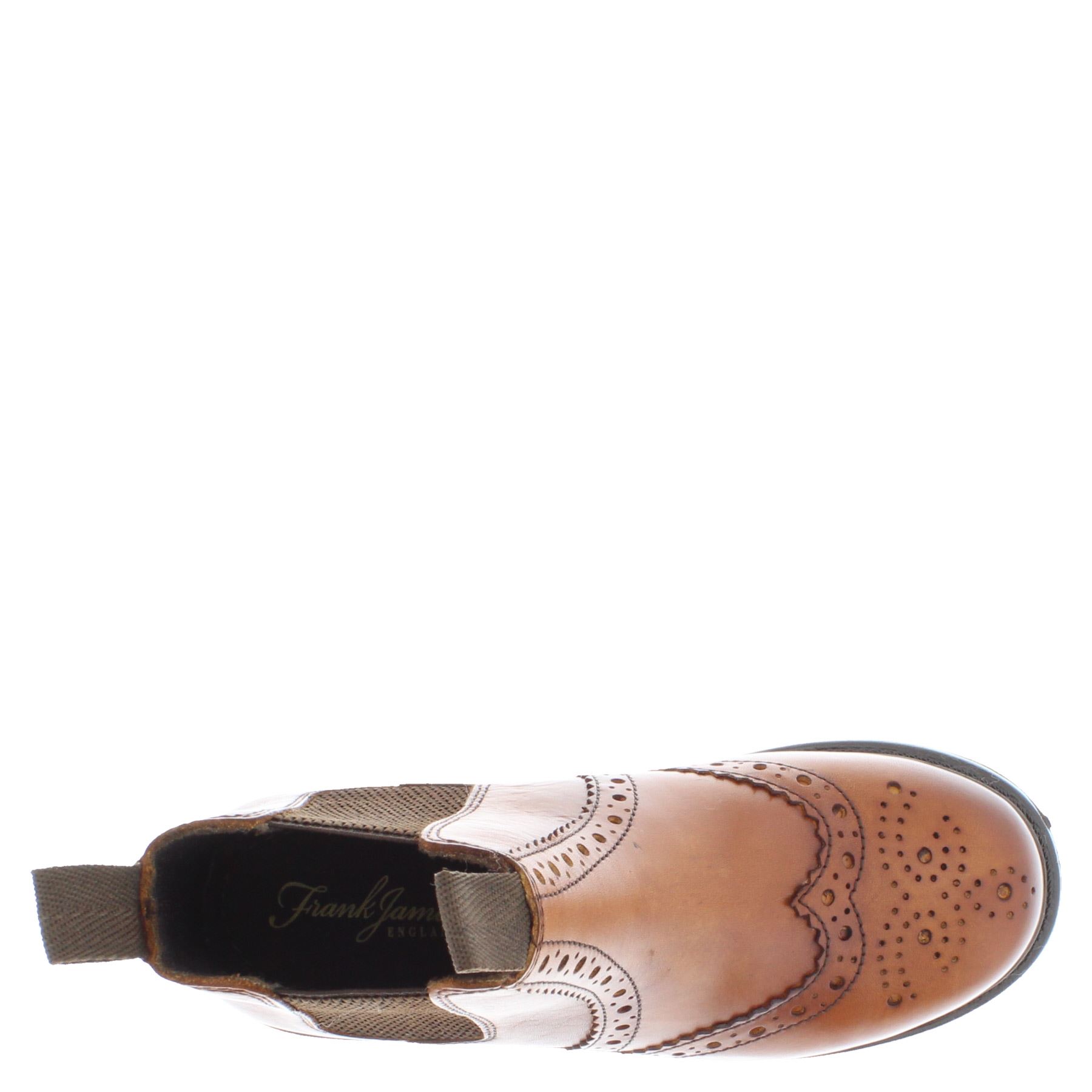 Frank James Wrexham Jungen Mädchen Brogue Chelsea Leder Jodphur Stiefeletten - Bild 22 von 23