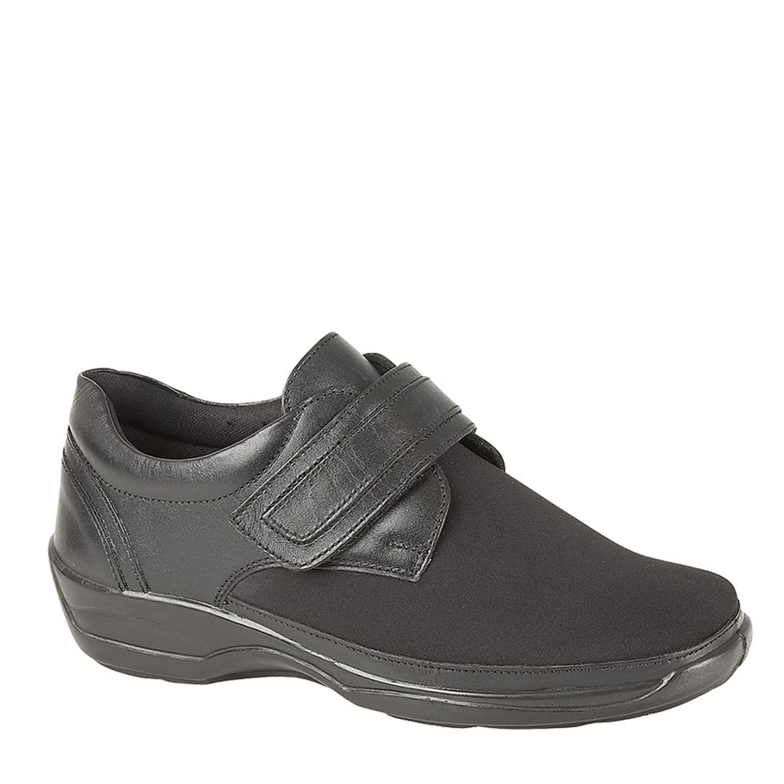 Scarpe comode donna Mod Comfys L 042 larghe vestibilità touch elasticizzate - Foto 2 di 3