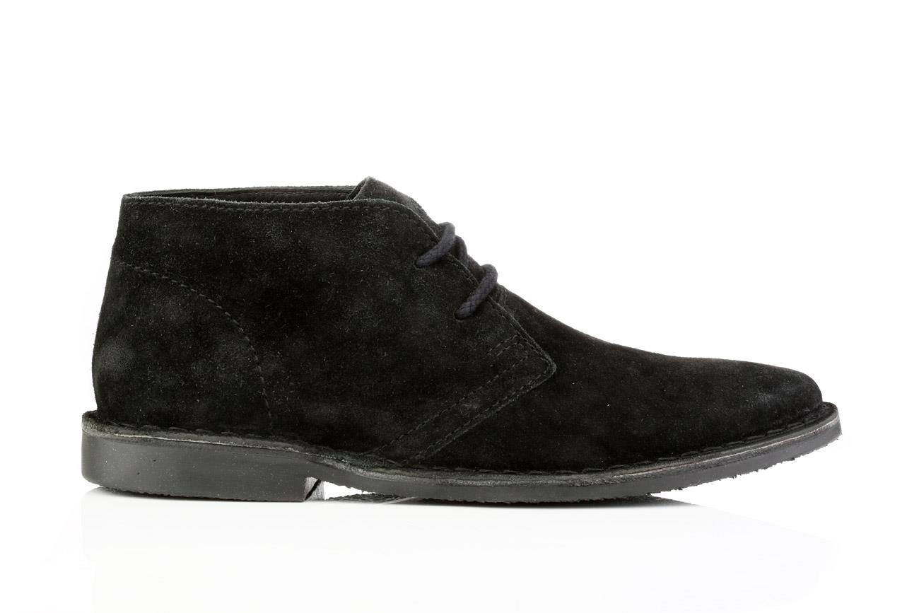 Botas de gamuza para hombre del desierto cinta roja cuero con cordones Chukka Gobi 7 8 9 10 11 12 - Imagen 3 de 20
