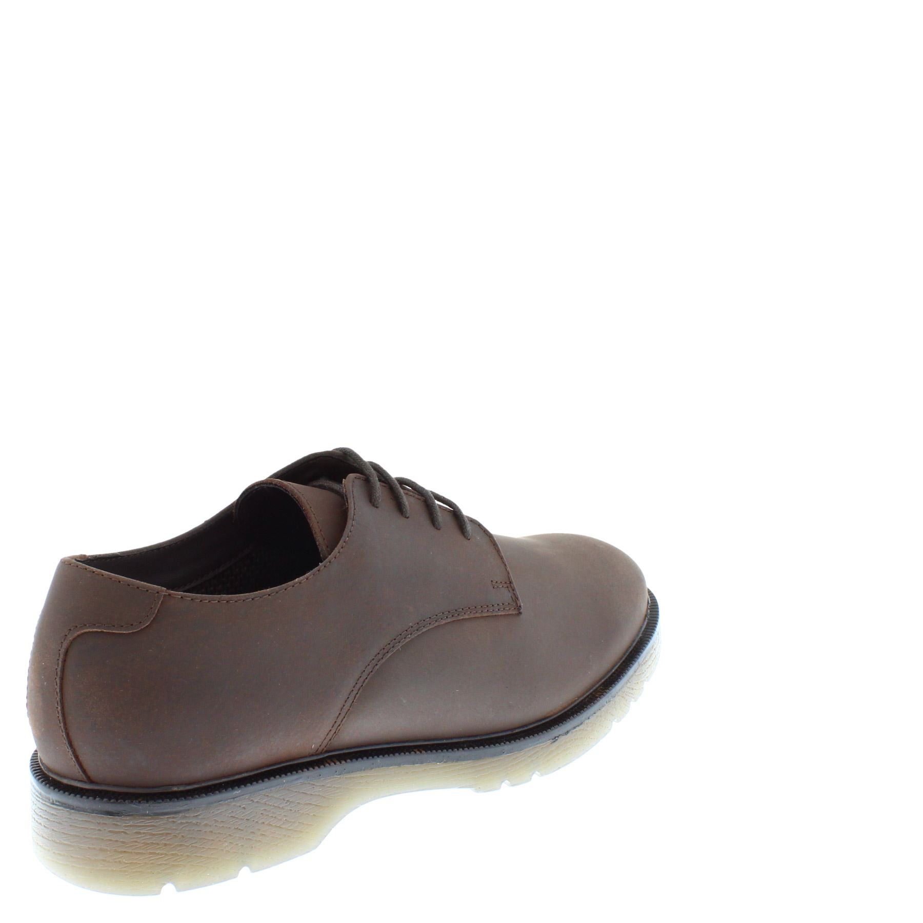 Mens Leather Oxford Black Brown Lace Up Frank James Brent Shoes Size 6-12 - Picture 15 of 17