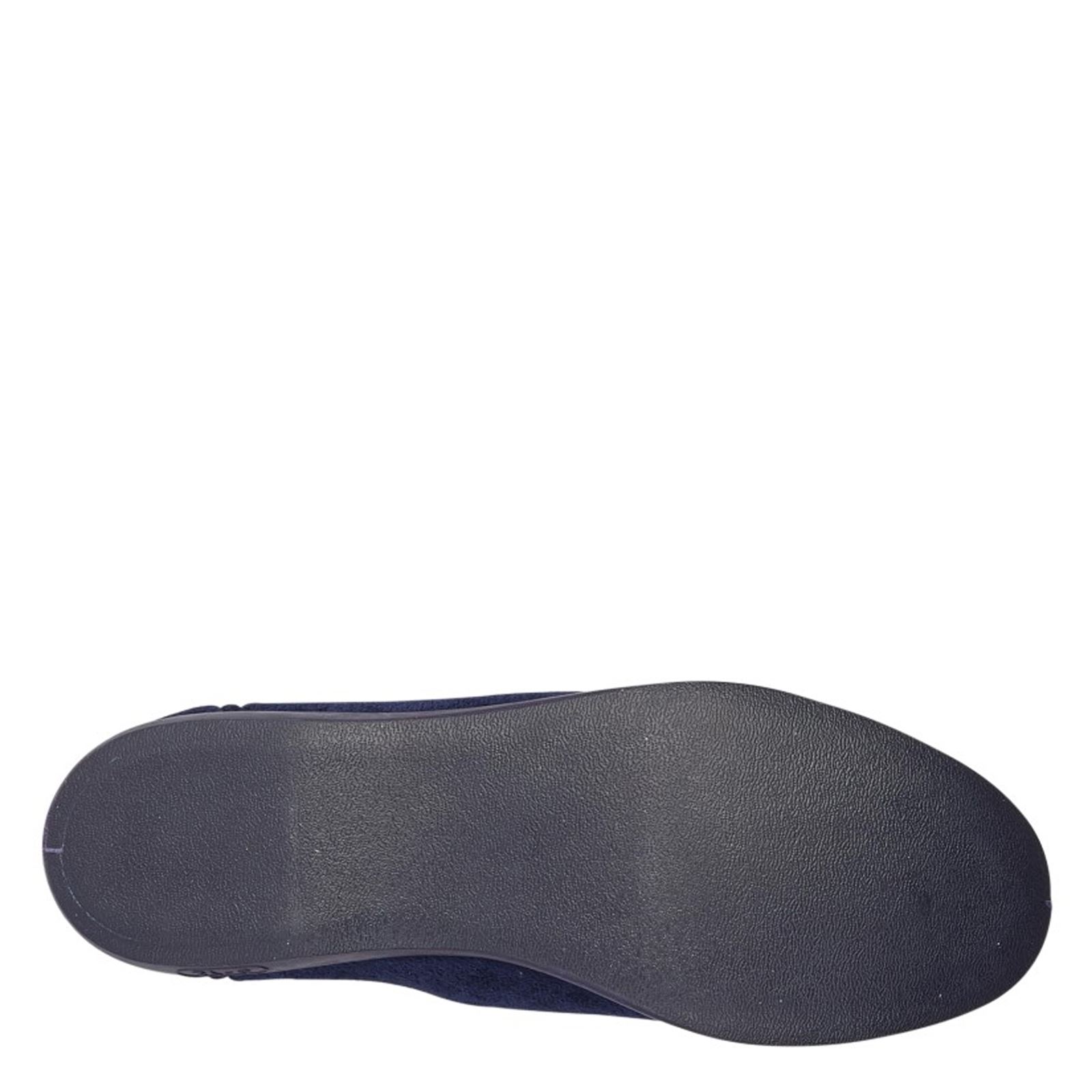 Zapatillas de terciopelo Sleepers Audrey para dama con tapa enrollable en V - Imagen 5 de 9