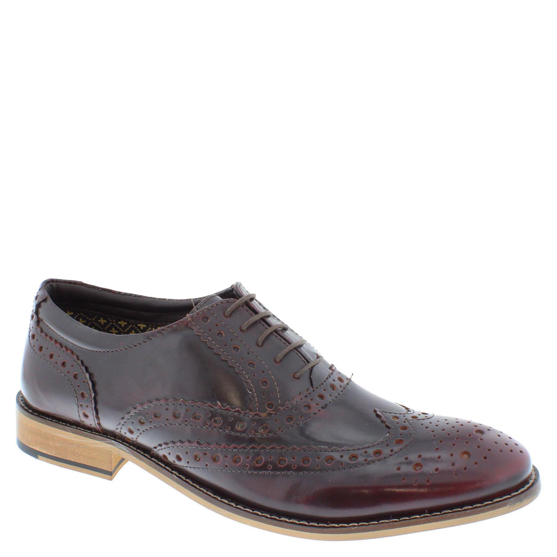 Herren Leder Schnürung Budapester Formell Brogues Schuhe Größe 7 8 9 10 11 12 - Bild 2 von 24