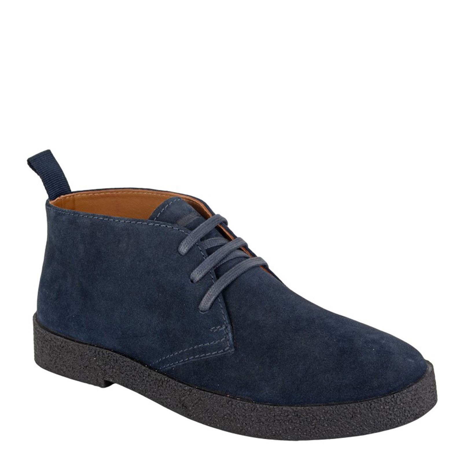 Roamers M 759 Men's 3 Eyelet Lace Up Suede Casual Chukka Desert Boots - Picture 4 of 7